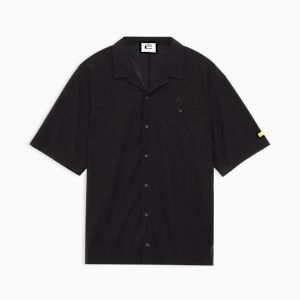 メンズ ゴルフ COBRA オープンカラー 半袖 シャツ, PUMA Black, extralarge-JPN