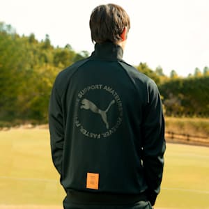 メンズ PUMA FFTK X CLUBHAUS トラックジャケット, PUMA Black, extralarge-JPN