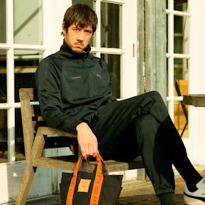 メンズ PUMA FFTK X CLUBHAUS トラックジャケット, PUMA Black, extralarge-JPN