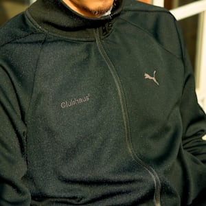 メンズ PUMA FFTK X CLUBHAUS トラックジャケット, PUMA Black, extralarge-JPN