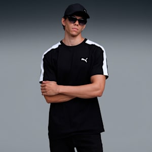 T7 Men's Regular Fit Cotton T-shirt, PUMA Black, extralarge-IND