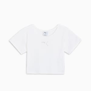 ウィメンズ PUMA x EVRIS 半袖 Tシャツ, PUMA White, extralarge-JPN