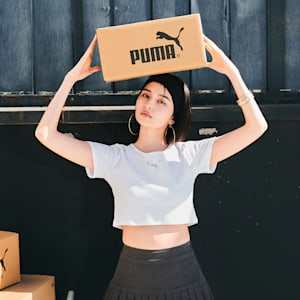 ウィメンズ PUMA x EVRIS 半袖 Tシャツ, PUMA White, extralarge-JPN