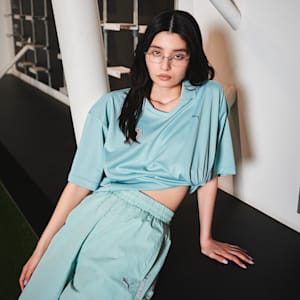 ウィメンズ PUMA x Ungrid フットボール 半袖 シャツ, Modern Mint, extralarge-JPN