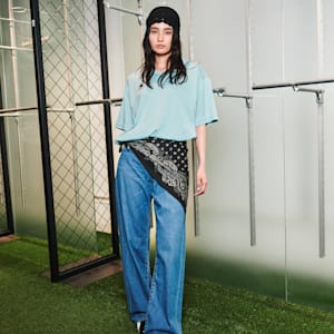 ウィメンズ PUMA x Ungrid フットボール 半袖 シャツ, Modern Mint, extralarge-JPN