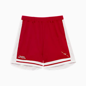 メンズ PUMA x Saturdays NYC ロゴ ショーツ, Strong Red, extralarge-JPN
