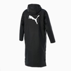 メンズ サッカー TT ESS プロ ロングボアコート, Puma Black-Puma White, extralarge-JPN