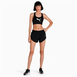 LIGA dryCELL Women's Sports Bra, Puma Black-Puma White, extralarge-IND