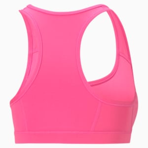 LIGA dryCELL Women's Sports Bra, Luminous Pink-Puma Black