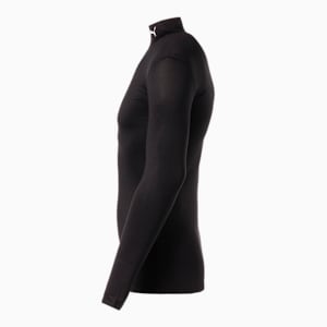 コンプレッション モックネック サッカー 長袖 シャツ, Puma Black