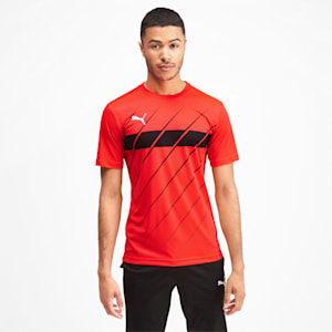 ftblPLAY Graphic dryCELL Men's Shirt, Nrgy Red-Puma Black