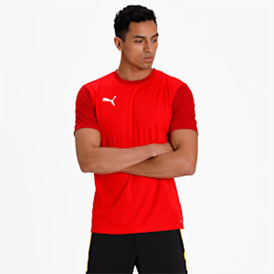 GOAL Sideline Men's Football T-Shirt, Puma Red-Chili Pepper, extralarge-IND