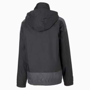 GOAL Training Kids' Rain Jacket, Puma Black-Asphalt