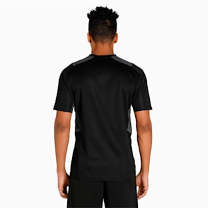 teamCUP Training Men's Football Jersey, Puma Black-Smoked Pearl-Asphalt