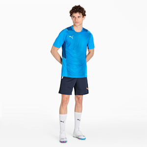 teamCUP Training Men's Football Jersey, Ignite Blue-Limoges-Luminous Blue