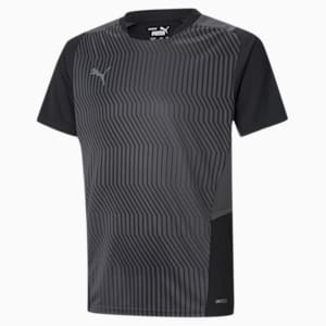 teamCUP Training Youth Jersey T-shirt, Puma Black-Smoked Pearl-Asphalt
