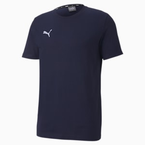 メンズ サッカー TEAMGOAL23 カジュアル Tシャツ, Peacoat