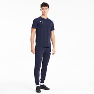 メンズ サッカー TEAMGOAL23 カジュアル Tシャツ, Peacoat