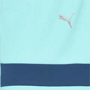 Knitted Men's Shorts, Biscay Green-Gibraltar Sea