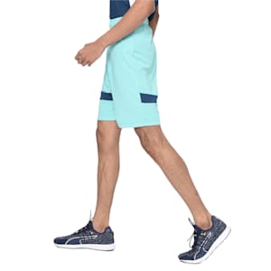 Knitted Men's Shorts, Biscay Green-Gibraltar Sea
