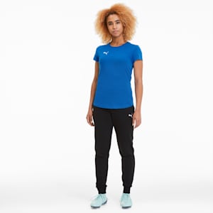 teamGOAL 23 Casuals Women's Football T-Shirt, Electric Blue Lemonade, extralarge-IND