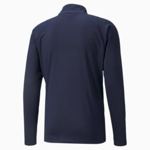 teamLIGA Training Men's Football Jacket, Peacoat-Puma White