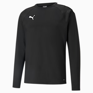teamLIGA Men's Football Training Sweater, Puma Black-Puma White, extralarge-IND
