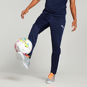 teamLIGA Training Men's Football Pants, PUMA Navy-Puma White, extralarge-IND