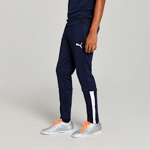 teamLIGA Training Men's Football Pants, PUMA Navy-Puma White, extralarge-IND