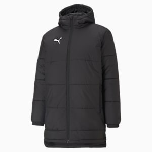 Bench Men's Padded Soccer Jacket, Puma Black-Puma White, extralarge