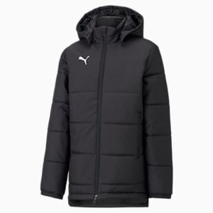 Bench Football Youth Jacket, Puma Black-Puma White, extralarge-GBR