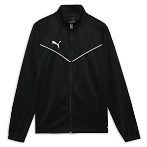 teamRISE Polyester Training Youth Football Jacket, Puma Black-Puma White, extralarge-IND