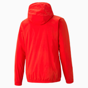 teamRISE All-Weather Men's Football Jacket, Puma Red-Puma White, extralarge-IND