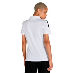 teamLIGA Sideline Women's Regular Fit Polo, Puma White-Puma Black, extralarge-IND