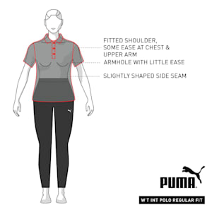 teamLIGA Sideline Women's Regular Fit Polo, Puma White-Puma Black, extralarge-IND