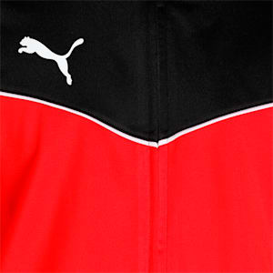individualRISE Men's Slim Fit Football Tracksuit, Puma Red-Puma Black, extralarge-IND
