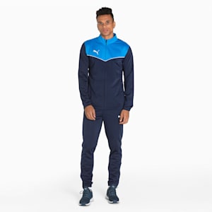 individualRISE Men's Football Tracksuit, Electric Blue Lemonade-Peacoat