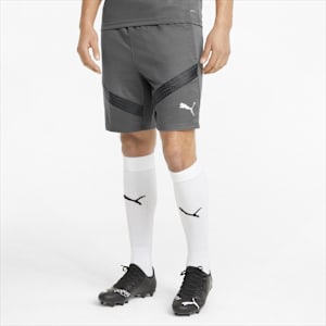 TeamFINAL Training Men's Shorts, Smoked Pearl-Puma Black, extralarge-IND