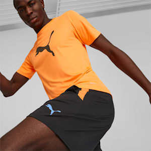 メンズ サッカー TEAMLIGA トレーニングショーツ, PUMA Black-Blue Glimmer