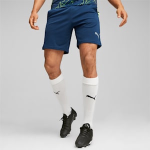 メンズ サッカー TEAMLIGA トレーニング ショーツ, Persian Blue-Pro Green, extralarge-JPN