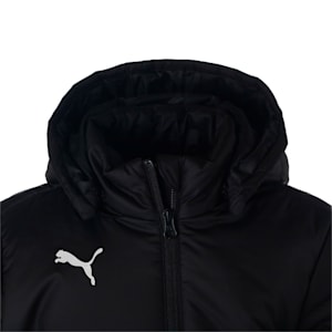 キッズ サッカー ベンチ 中綿 ジャケット 120-160cm, Puma Black-Puma White, extralarge-JPN