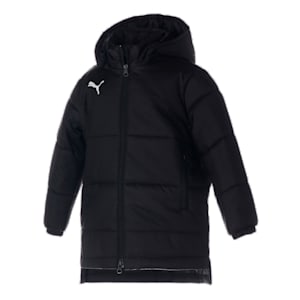 キッズ サッカー ベンチ 中綿 ジャケット 120-160cm, Puma Black-Puma White, extralarge-JPN