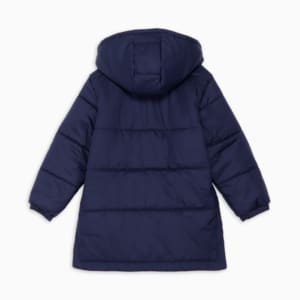 キッズ サッカー ベンチ 中綿 ジャケット 120-160cm, PUMA Navy-PUMA White, extralarge-JPN