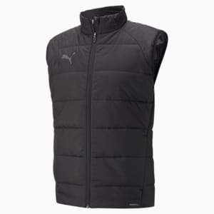 teamLIGA Men's Football Vest Jacket, Puma Black