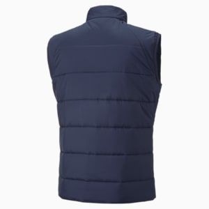 teamLIGA Men's Football Vest Jacket, Peacoat