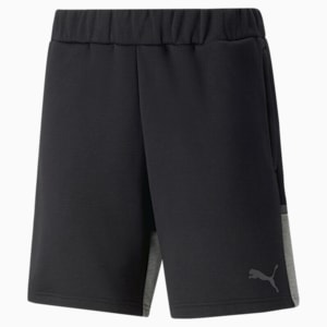 teamCUP Casuals Men's Football Shorts, PUMA Black, extralarge-IND