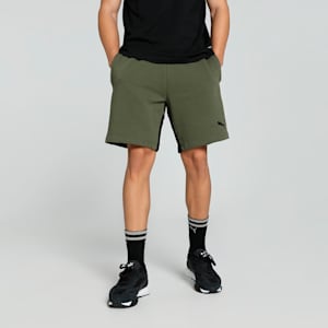 teamCUP Casuals Men's Football Shorts, Green Moss, extralarge-IND