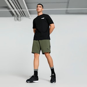 teamCUP Casuals Men's Football Shorts, Green Moss, extralarge-IND