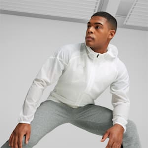 teamCUP Windshield Men's Windbreaker, PUMA White, extralarge-IND