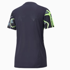 Camiseta de fútbol para mujer con gráfico de individualLiga, Parisian Night-Fizzy Light